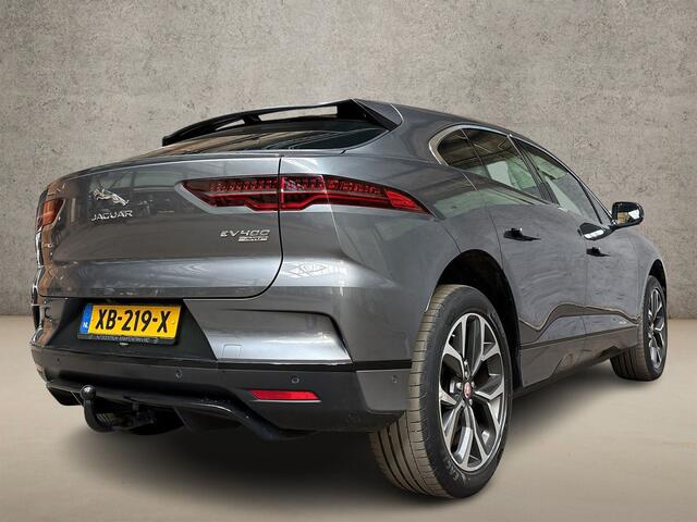Jaguar i-Pace EV400 HSE 90 kWh 400Pk Automaat (APPLE CARPLAY, KUIPSTOELEN, LUCHTVERING, HEAD-UP DISPLAY, GROOT NAVI, MEMORY SEATS, MERIDIAN AUDIO, SFEERVERLICHTING, 360 CAMERA, NIEUWSTAAT)