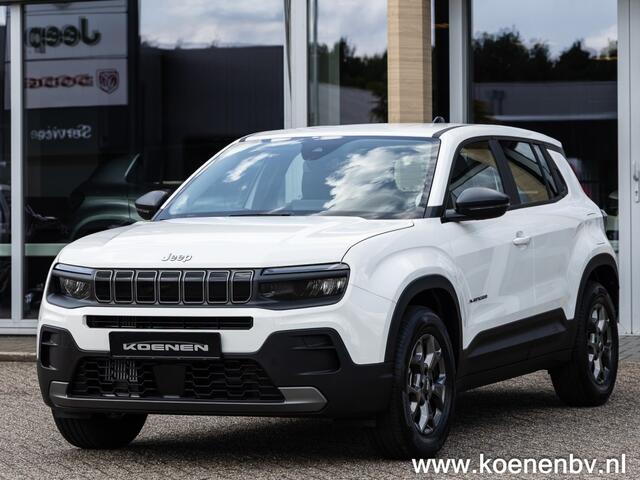 Jeep Avenger 1.2 E-Hybrid Longitude Automaat Airco / Carplay/ 16/ Winterpack