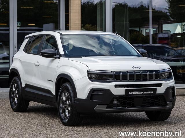 Jeep Avenger 1.2 E-Hybrid Longitude Automaat Airco / Carplay/ 16/ Winterpack