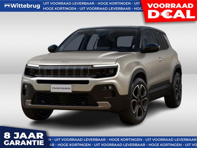 Jeep Avenger 1.2 e-Hybrid Summit PANORAMADAK - 8 JAAR GARANTIE - DIRECT RIJDEN