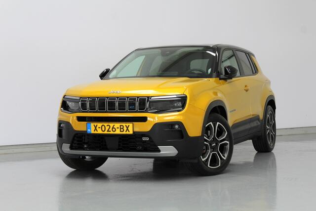 Jeep Avenger 1st Edition 54 kWh, STOEL/RUIT VERWARMING | NAVIGATIE | CRUISE | DEELS LEER | BLIND SPOT