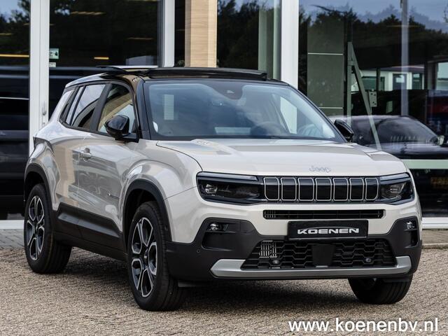 Jeep Avenger 1.2 E-Hybrid SUMMIT Auto. PANO / LEER / ENTERTAINMENT PACK