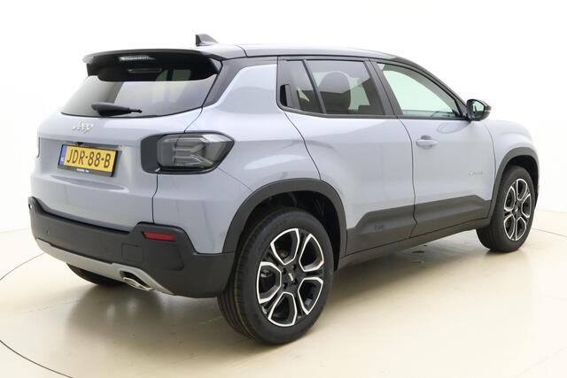 Jeep Avenger 1.2 e-Hybrid Summit Automaat | Navigatie | Elektrische achterklep | Led koplampen | 18'' Licht metalen velgen | Two-tone lak |