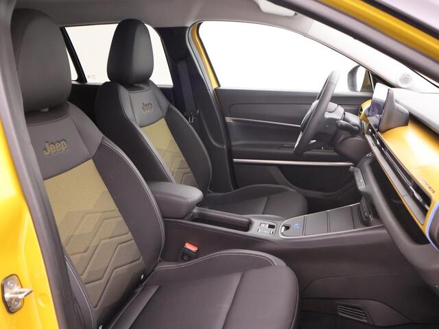 Jeep Avenger SUMMIT 54 kWh SUN YELLOW TWO-TONE + BREEDBEELD APPLE CARPLAY | CAMERA | ADAPTIVE CRUISE CONTROL