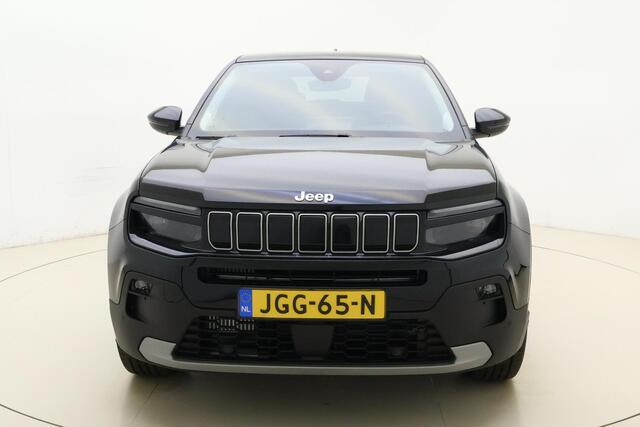 Jeep Avenger 1.2 e-Hybrid Summit Automaat | Navigatie | Elektrische achterklep | Panoramadak | Led koplampen | 18'' Licht metalen velgen | Stoelverwarming | Voorruitverwarming