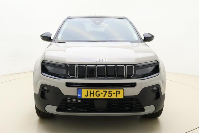 Jeep Avenger 1.2 e-Hybrid Summit | Navigatie | Automaat | 18'' lichtmetalen velgen | Two-tone lak | JBL audio | Elektrische achterklep | LED | Sfeerverlichting