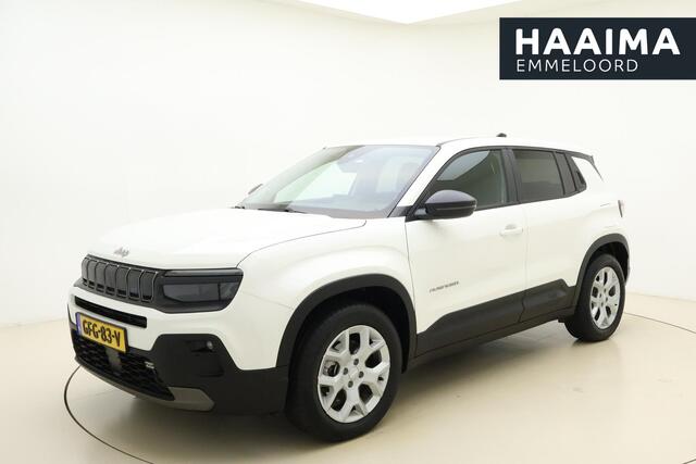 Jeep Avenger Longitude Business Pack 54 kWh | Climate Control | Navigatie | Stoelverwarming | Camera | Private-Glas | Elektrisch pakket | Cruise control | 17" LM-Velgen | LED Verlichting