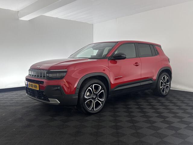 Jeep Avenger Summit 54 kWh [ 3-Fase ] {SOH-95%} (INCL-BTW) *LEATHER-MICROFIBRE | FULL-LED | ADAPTIVE-CRUISE | BLIND-SPOT | CAMERA | DIGI-COCKPIT | NAVI-FULLMAP | HEATED-COMFORTSEATS | ECC | CCS-FASTLOADER | PDC | CARPLAY | CRUISE | 18''AL