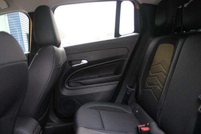 Jeep Avenger 1.2 110PK e-HYbrid SUMMIT | JBL PREMIUM AUDIO SYSTEEM | ACHTERUITRIJ CAMERA | STOEL VERWARMING | SFEERVERLICHTING | FULL LED KOPLAMPEN | 18" LICHTMETALEN VELGEN | DRAADLOZE TELEFOONLADER | DRAADLOZE APPLE CARPLAY/ANDROID AUTO | ADAPTIVE CRUISE CONTROL | P