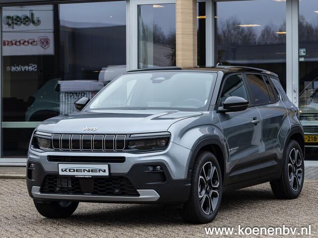 Jeep Avenger 1.2 E-Hybrid SUMMIT Auto. PANO / LEER / ENTERTAINMENT PACK