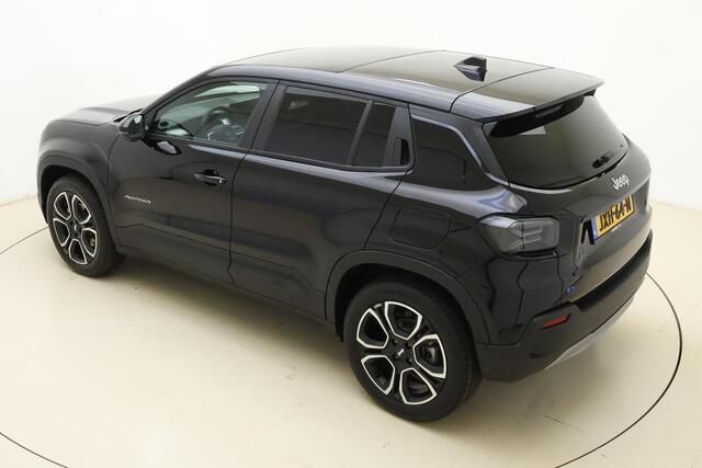 Jeep Avenger Summit 54 kWh | Range 400 km | Elektr. achterklep | Adapt. cruise | Stoel- en voorruitverw. | Navi | Carplay | Warmtepomp