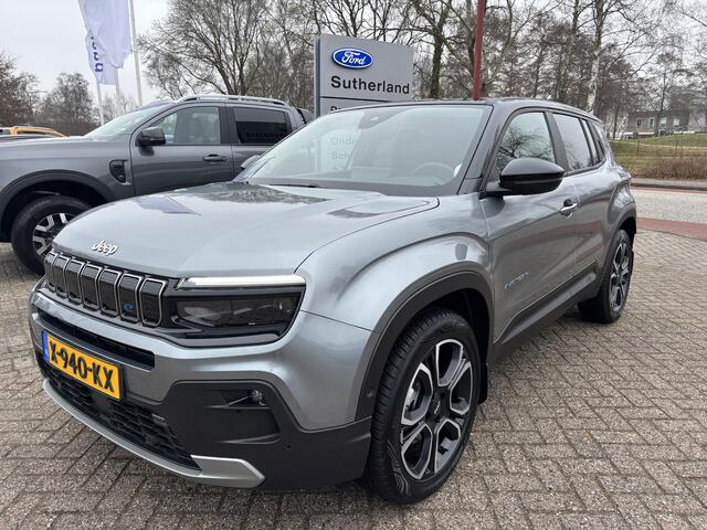 Jeep Avenger Summit 54 kWh 156pk Automaat | Adaptieve Cruise | Achteruitrijcamera | Elektrische Achterklep