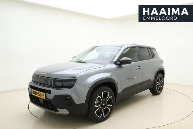 Jeep Avenger 1.2 e-Hybrid Summit Automaat | JBL Soundsystem| Navigatie | Draadloze telefoonlader | Elektrische achterklep | Camera | Keyless | Carplay