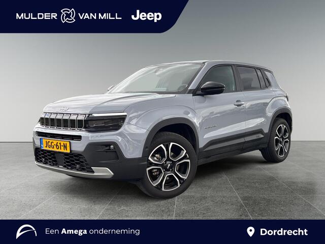 Jeep Avenger Summit 1.2 e-Hybrid 110pk | NAVI | ELEKTR. ACHTERKLEP | CAMERA | STOELVERW. | APPLE CARPLAY / ANDROID AUTO | AUTOM. VERLICHTING |