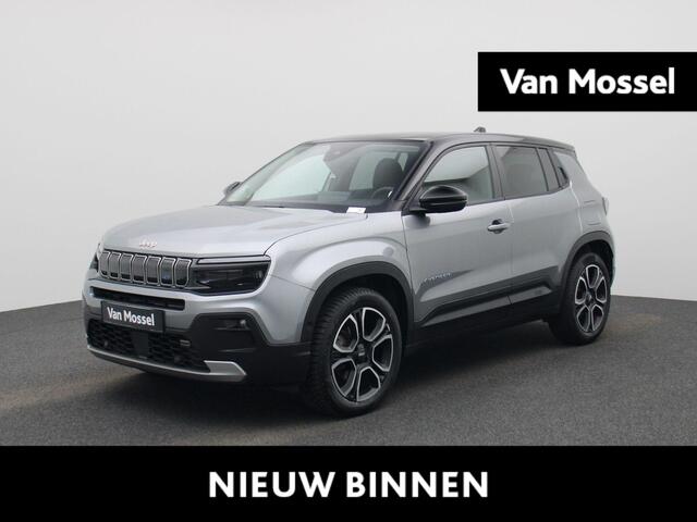 Jeep Avenger Longitude 54 kWh 155Pk | Navigatie | Apple & Android Carplay | Parkeersensoren Voor & Achter | Achteruitrijcamera | Stoelverwarming | Privacy Glass | Climate Control | Adaptieve Cruise Control |