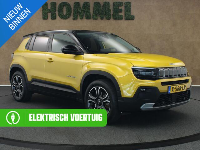 Jeep Avenger 1st Edition 54 kWh - SOH 94.8% - ORIGINEEL NEDERLANDSE AUTO - DODEHOEKDETECTIE - ADAPTIEVE CRUISE CONTROL - PARKEERSENSOREN VOOR EN ACHTER - DRAADLOZE TELEFOONLADER - APPLE CARPLAY/ANDROID AUTO - VOORSTOELEN VERWARMD