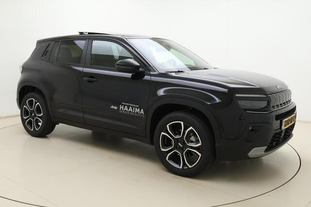 Jeep Avenger 1.2 e-Hybrid Summit | Stoelverwarming | Panorama dak | Elektrische achterklep | Climate control | JBL audio