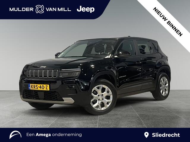 Jeep Avenger Altitude 1.2 Turbo 100pk | ELEKTR. ACHTERKLEP | JBL HIFI | NAVI | CAMERA | STOELVERW. | VERWARMDE VOORRUIT | ADAPTIVE CRUISE | CLIMA | ADAPTIVE CRUISE |