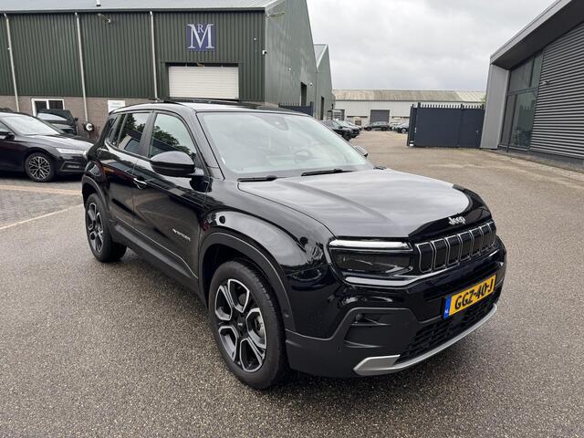 Jeep Avenger 1.2 e-Hybrid Summit AUTOMAAT | PANORAMADAK | CAMERA | LEDER | STOEL MASSAGE | EL. KLEP | 12 MND BOVAG GARANTIE