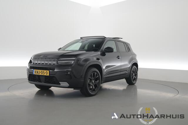 Jeep Avenger 1.2 e-Hybrid Black Edition | Rijklaar! | Pano | JBL Audio | Adapt. Cruise | Camera | 17'' | Stoelverw. | Elek. Achterklep