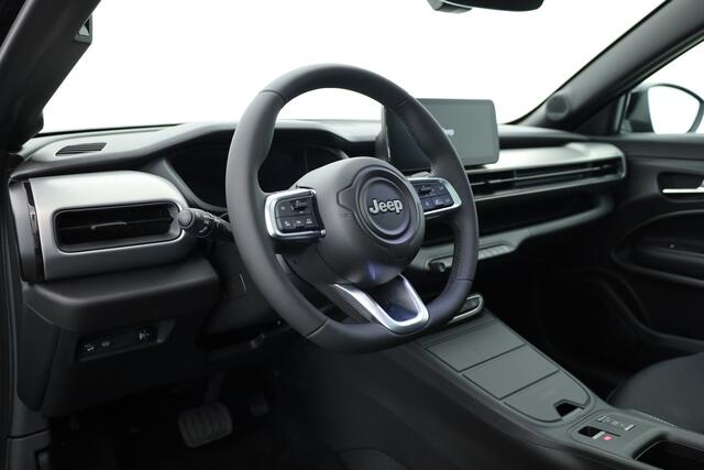 Jeep Avenger 1.2 e-Hybrid Black Edition | Rijklaar! | Pano | JBL Audio | Adapt. Cruise | Camera | 17'' | Stoelverw. | Elek. Achterklep