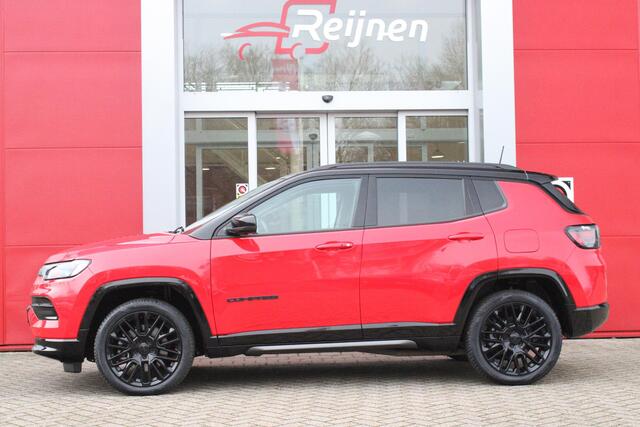 Jeep COMPASS 4xe SUMMIT 240PK PHEV AUTOMAAT | NAVIGATIE 10,25 "TOUCHSCREEN | APPLE CARPLAY/ANDROID AUTO | 360° CAMERA | DODEHOEK DETECTIE |ALPINE PREMIUM AUDIO | DAB+ RADIO | CLIMATE CONTROL | 19"GLOSS BLACK LICHTMETALEN VELGEN | ADAPTIVE / CRUISE CONTROL | DIGITAAL I