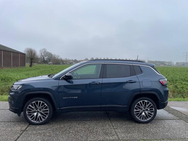 Jeep COMPASS 4xe 190 Plug-in Hybrid Panoramadak, Stoelverwarming, leder, stuurverwarming