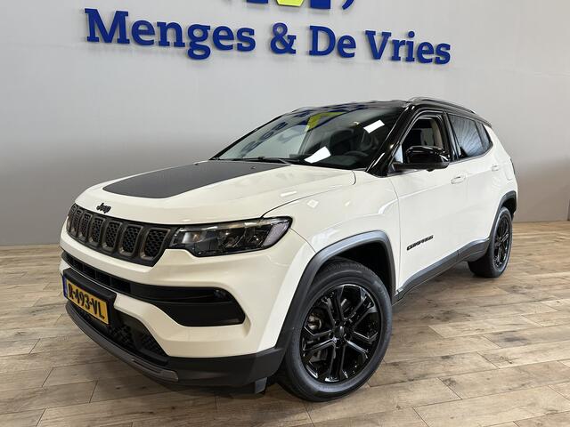Jeep COMPASS 4xe 240 Plug-in Hybrid Electric Upland Airco ECC | LED | 360 Camera | Adaptive Cruise | Half leder | Apple Carplay Android Auto | Isofix | NAP |