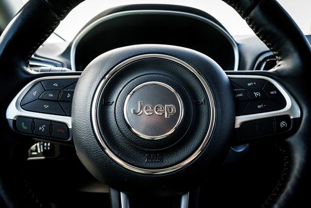Jeep COMPASS 1.4 170 PK MultiAir Limited 4x4 AUTOMAAT RIJKLAAR | Leer zwart | PDC V/A | Trekhaak | Navigatie |