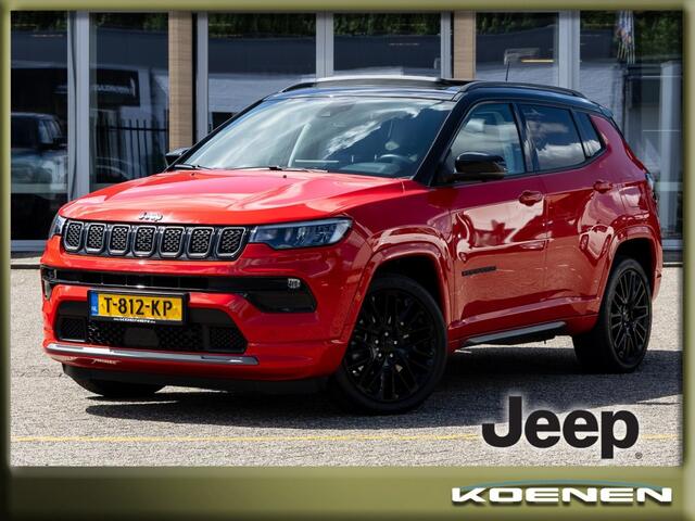 Jeep COMPASS 4XE 240 PHEV 240PK S Edition/ Schuifdak/ Leer/ Apple Carplay