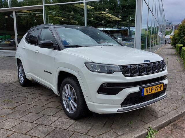 Jeep COMPASS 4xe 240 Plug-in Hybrid Electric S | Navi | Apple Carplay+Android Auto | Clima | Adap.Cruise | Keyless Entry | Pdc V+A+Camera | Stoel+Stuurwielverwarming | Rijstrook+Licht+Regensensor