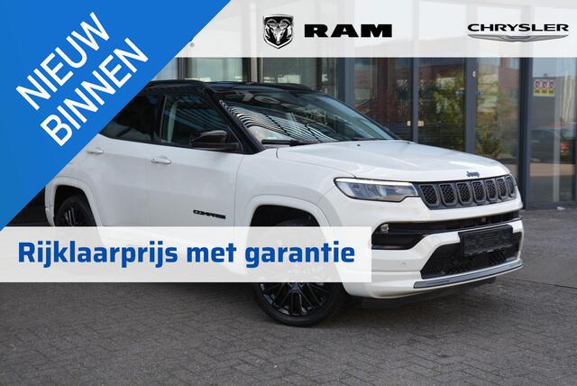 Jeep COMPASS 4xe 240 Plug-in Hybrid Electric S | Leder | Stoelverwarming | Camera