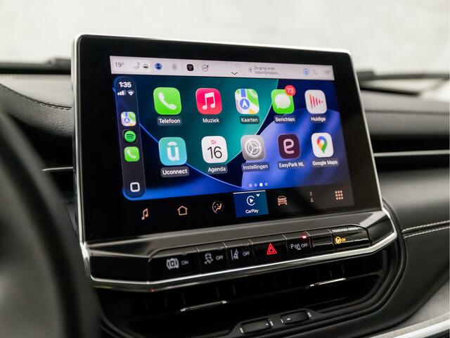 Jeep COMPASS 4xe 240 Plug-in Hybrid Electric S Sport 240Pk Automaat (VIRTUAL COCKPIT, APPLE CARPLAY, GROOT NAVI, LEDER, CAMERA, SPORTSTOELEN, ADAPTIVE CRUISE, KEYLESS, STOELVERWARMING, NIEUWSTAAT)
