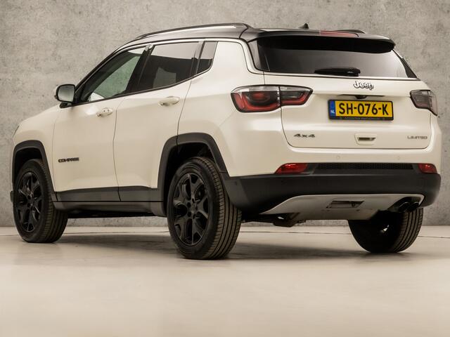 Jeep COMPASS 1.4 MultiAir Limited 4x4 170Pk Automaat (SCHUIFDAK, GROOT NAVI, APPLE CARPLAY, STUUR/STOELVERWARMING, CAMERA, LEDER, KEYLESS, SPORTSTOELEN, CRUISE, GETINT GLAS, NIEUWE APK, NIEUWSTAAT)