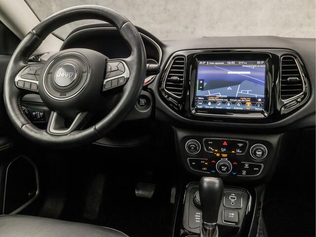 Jeep COMPASS 1.4 MultiAir Limited 4x4 170Pk Automaat (SCHUIFDAK, GROOT NAVI, APPLE CARPLAY, STUUR/STOELVERWARMING, CAMERA, LEDER, KEYLESS, SPORTSTOELEN, CRUISE, GETINT GLAS, NIEUWE APK, NIEUWSTAAT)
