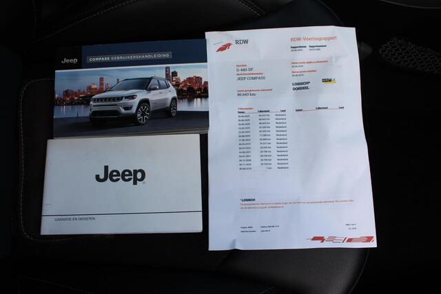 Jeep COMPASS 1.4 MultiAir Longitude 140PK, Dab audio, cruise+climate control, Navi, carplay, 1e eigenaar