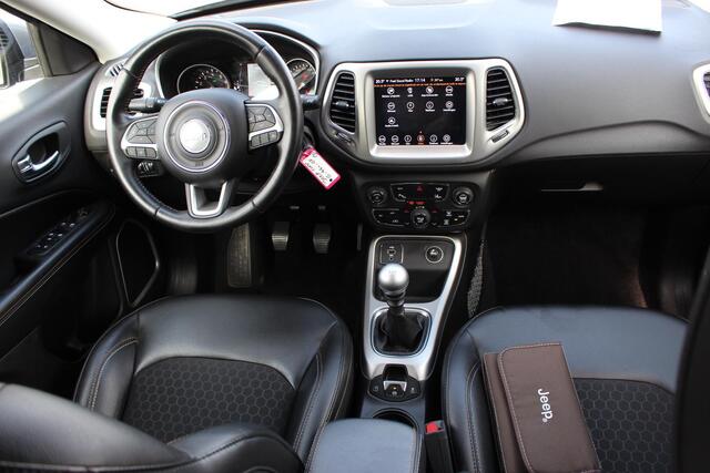 Jeep COMPASS 1.4 MultiAir Longitude 140PK, Dab audio, cruise+climate control, Navi, carplay, 1e eigenaar