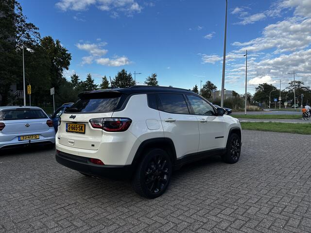 Jeep COMPASS 4xe 240 Plug-in Hybrid Electric S Parelmoerwit Leer Cruise Acamera
