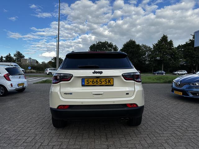 Jeep COMPASS 4xe 240 Plug-in Hybrid Electric S Parelmoerwit Leer Cruise Acamera