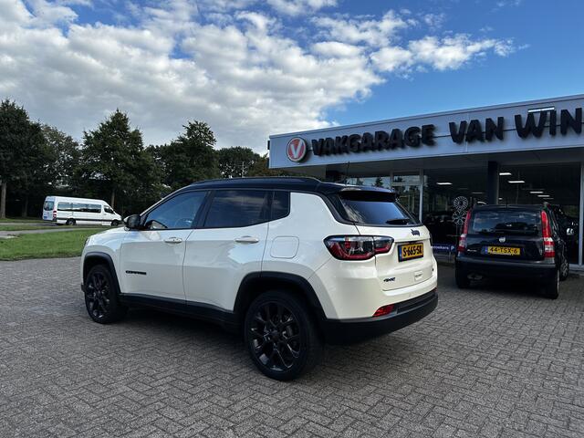 Jeep COMPASS 4xe 240 Plug-in Hybrid Electric S Parelmoerwit Leer Cruise Acamera