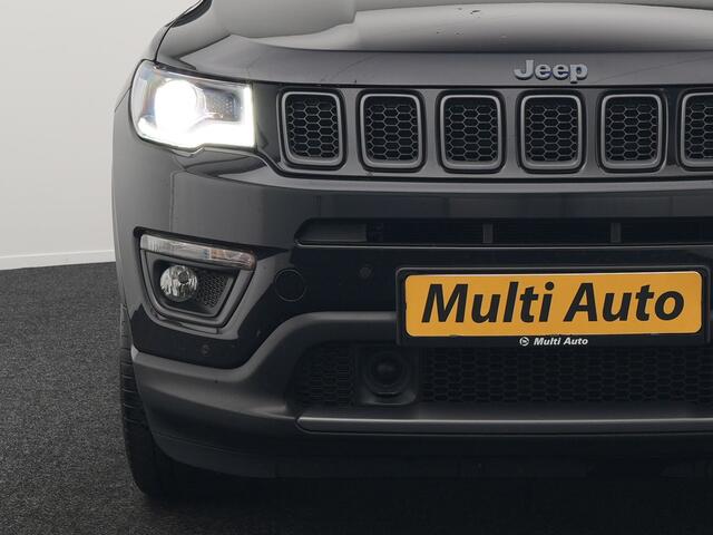 Jeep COMPASS 4xe 240 Plug-in Hybrid Electric S Plug In Hybrid 240pk Dealer O.H PHEV | Lederen Sportstoelen Memory & Verwarmd | Camera | Navigatie | Blis | Keyless | Stuur Verwarmd | Cruise Control | DAB |