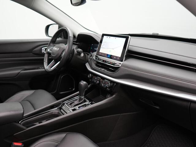 Jeep COMPASS 4xe 240 Electric S Plug In Hybrid 240pk Dealer O.H PHEV | Panodak | Adaptive Cruise | 360 Camera | Lederen Sportstoelen Verwarmd | Alpine Sound | Apple Carplay | Stuur Verwarmd | Keyless | Virtual | Navigatie | DAB |