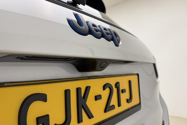 Jeep COMPASS 4xe 240 Plug-in Hybrid Electric Trailhawk Automaat | Lederen bekleding | Navigatie | Stoel & Stuurverwarming | Zwart dak | Camera | Afneembare trekhaak