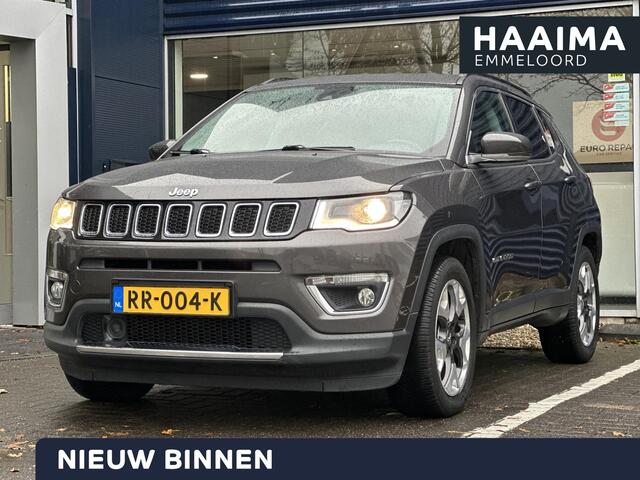 Jeep COMPASS 1.4 MultiAir Opening Edition Plus | Trekhaak | Lederen stoelen | Elektrische stoelen + geheugen | Stoelverwarming | Climate Control | Parkeersensoren | Cruise Control | Beats Audiosysteem |