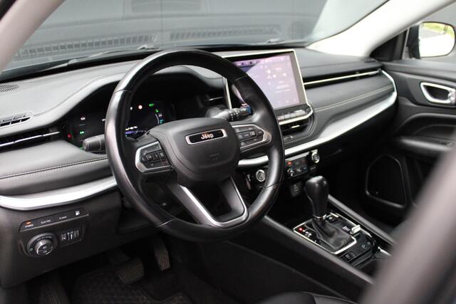 Jeep COMPASS 4xe 240 Plug-in Hybrid Electric S - Leder - ACC - 360 camera - Navi - Blind Spot - LED - Stoel-stuurverwarming - Rijklaar