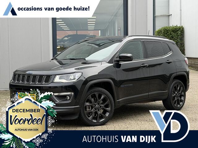 Jeep COMPASS 4xe 240pk Plug-in Hybrid Electric S | Pano-Dak/Leder/19-inch/Camera/Carplay/Navi
