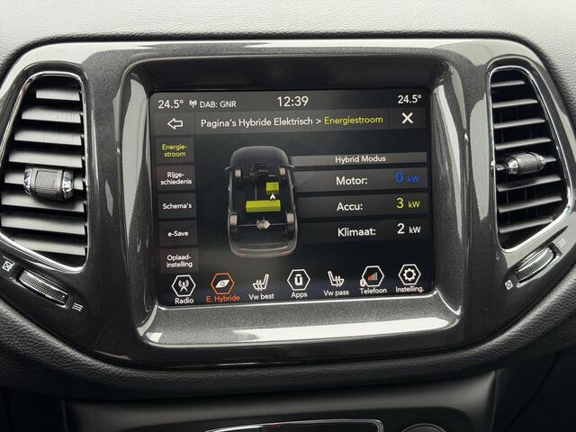 Jeep COMPASS 4xe 240pk Plug-in Hybrid Electric S | Pano-Dak/Leder/19-inch/Camera/Carplay/Navi
