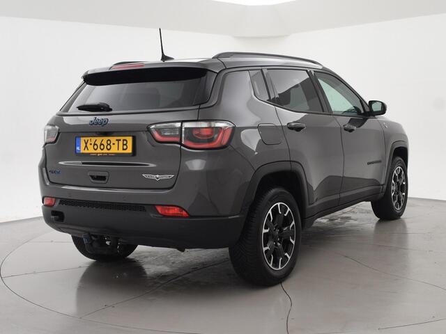 Jeep COMPASS 4xe 240 PK PLUG-IN HYBRID 4X4 TRAILHAWK + TREKHAAK | VOL LEDER | ALPINE | CARPLAY | DAB | STOEL/STUURWIELVERW.