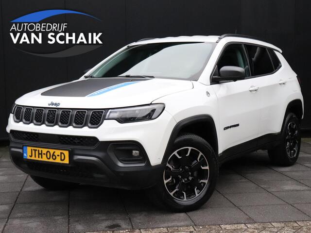 Jeep COMPASS 4xe 240 Plug-in Hybrid Electric Trailhawk 4WD | CAMERA |LEDER | NAVi | LMV | PDC | ELECTR VERSTELB STOELEN MET MEMORY