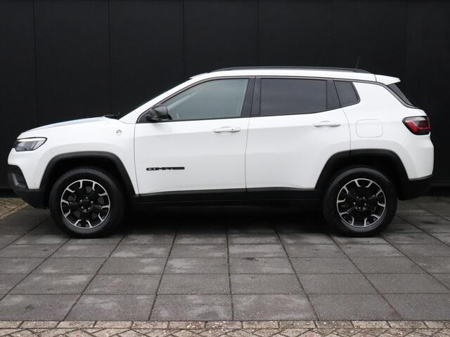Jeep COMPASS 4xe 240 Plug-in Hybrid Electric Trailhawk 4WD | CAMERA |LEDER | NAVi | LMV | PDC | ELECTR VERSTELB STOELEN MET MEMORY